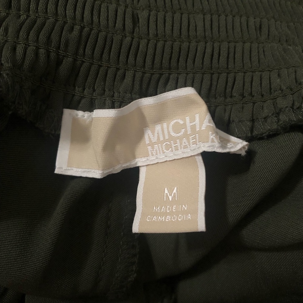 NWT MICHAEL MICHAEL KORS Paper Bag Wide Leg Pants Size M - Picture 6 of 8